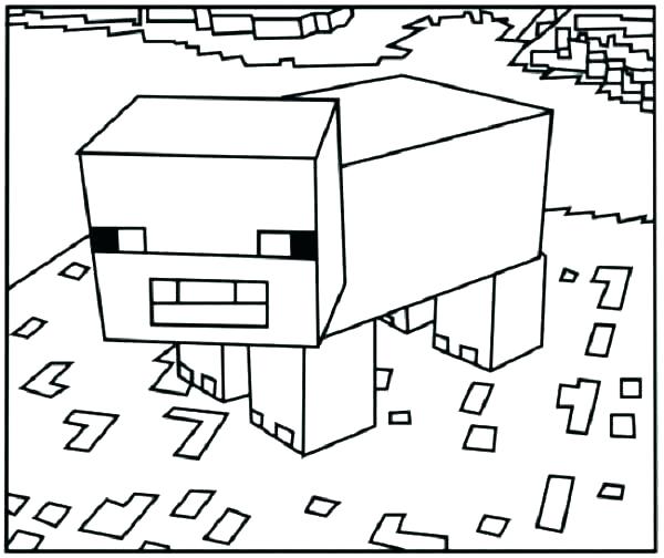 looking for minecraft coloring pages