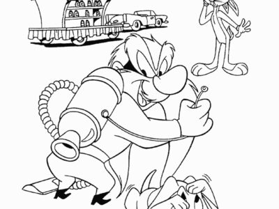 looney tunes coloring pages