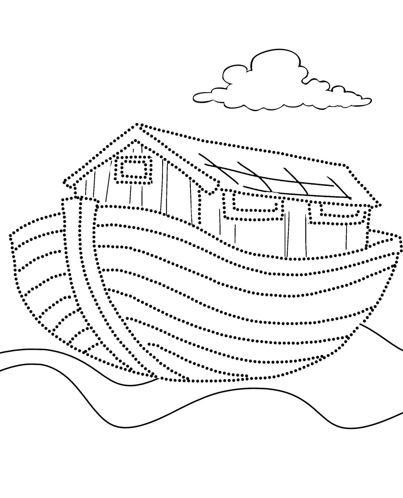 noahs ark printable coloring pages