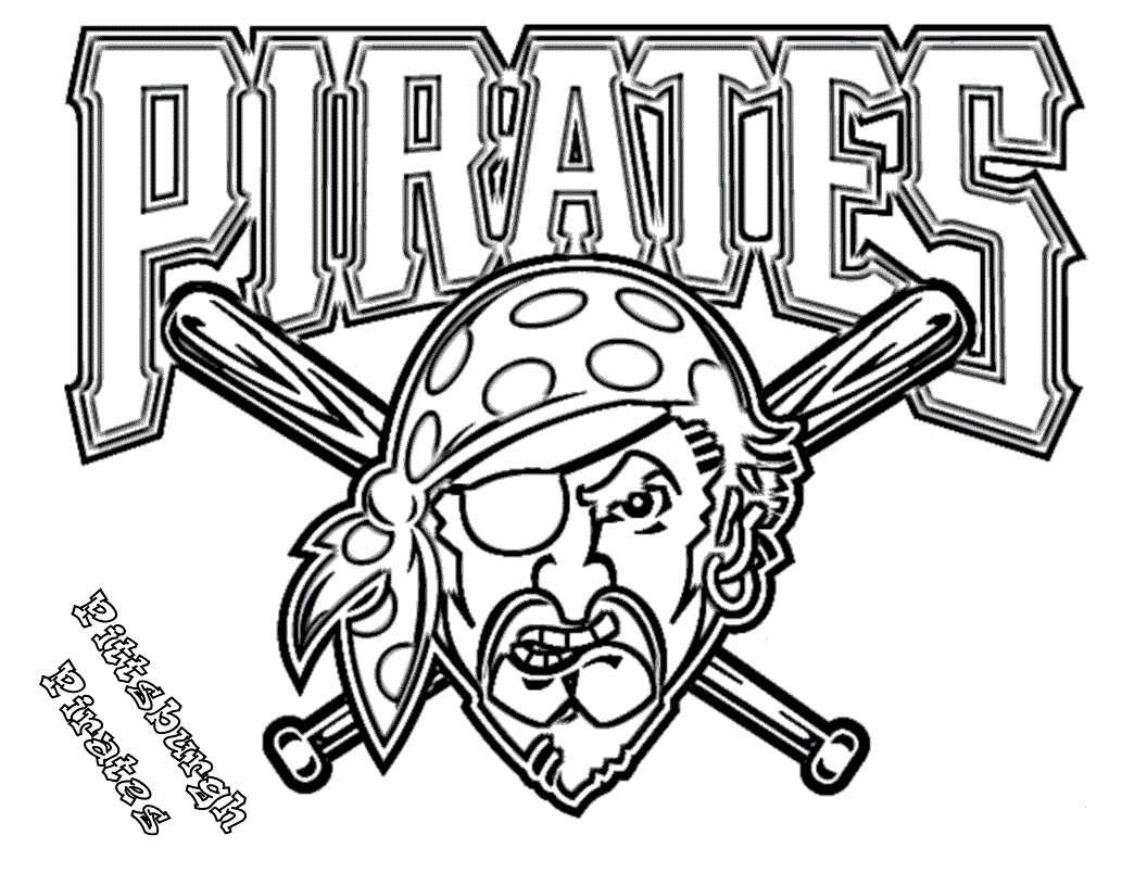 old pittsburgh pirates coloring pages