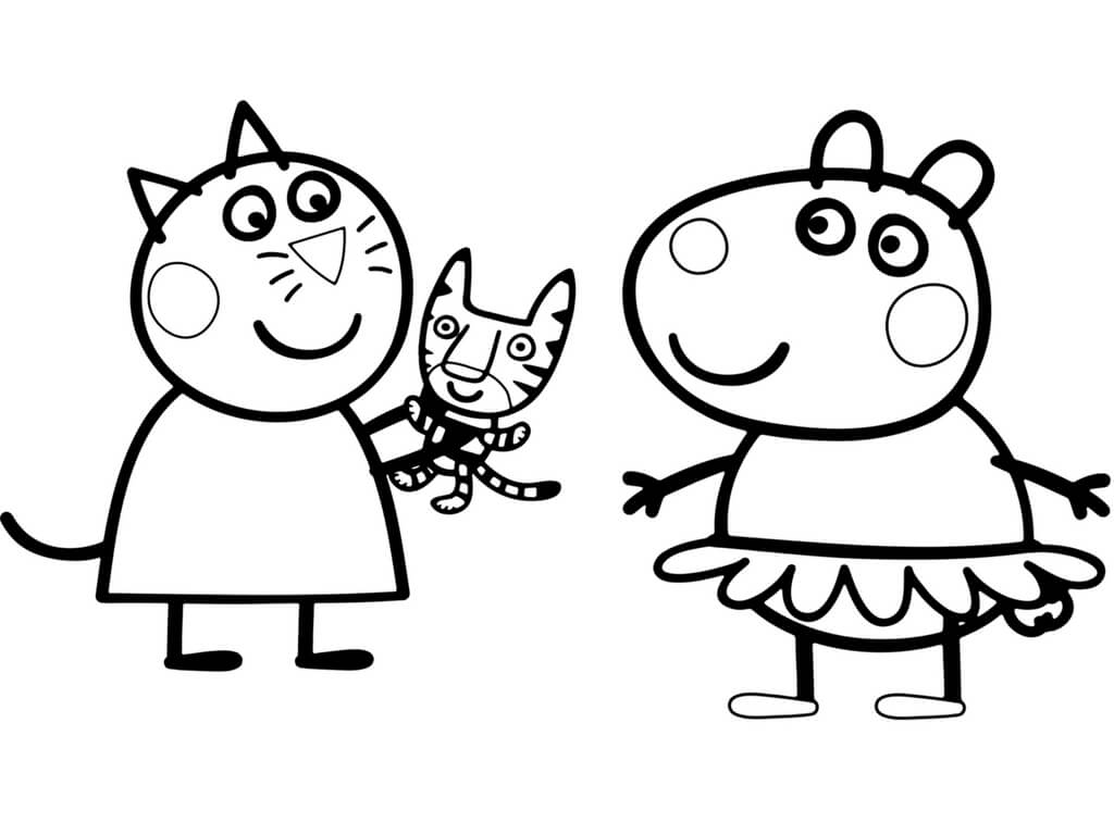 peppa pig coloring pages games