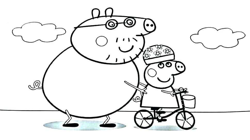 peppa pig coloring pages pdf