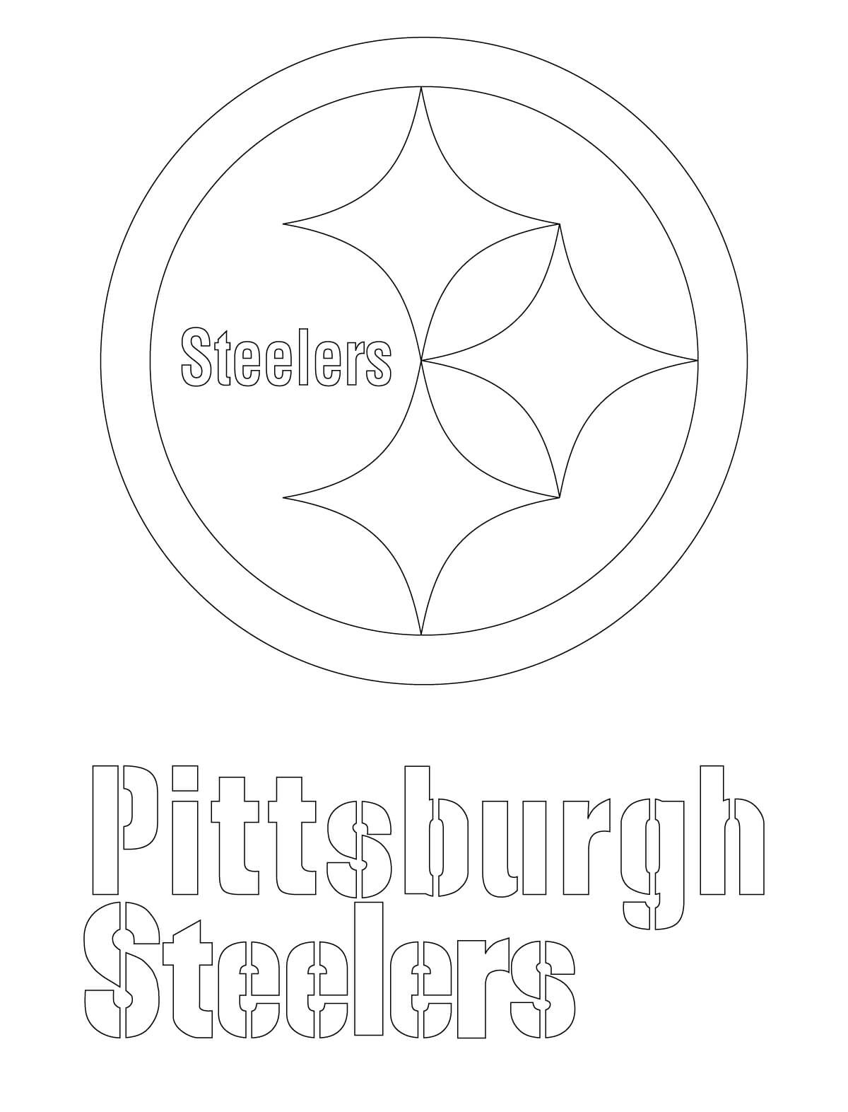 pittsburgh steelers coloring pages