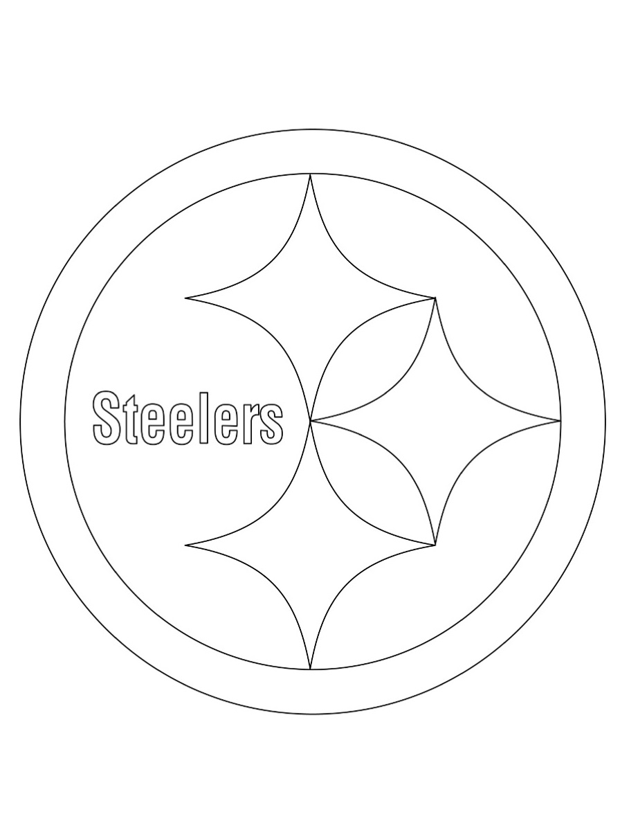 pittsburgh steelers coloring sheet