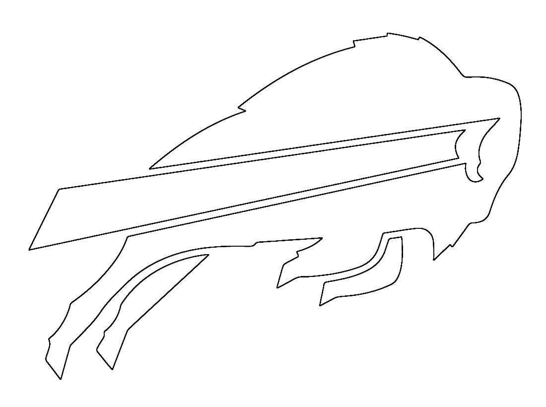 nfl buffalo bills coloring page