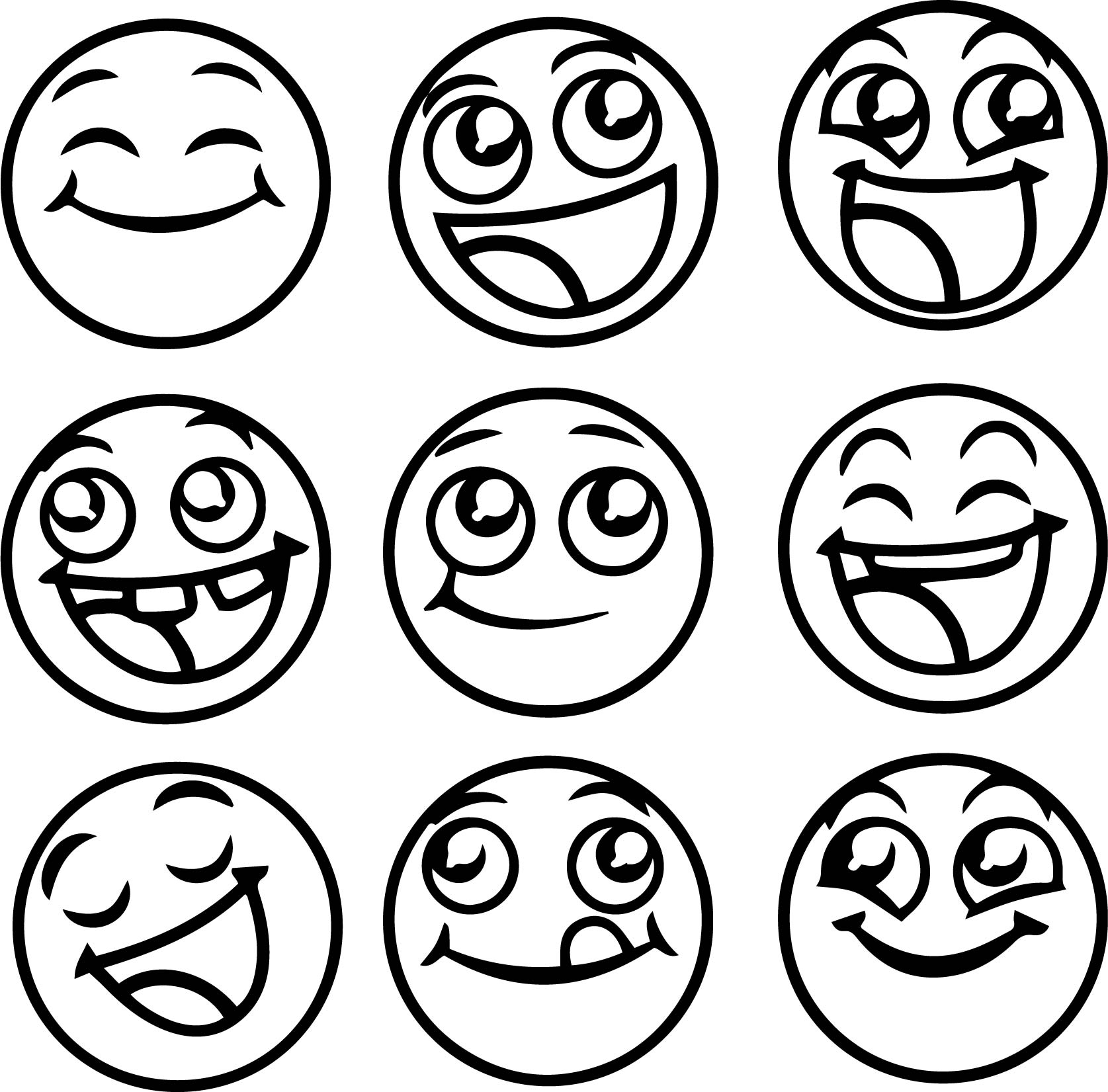 printable emoji coloring pages