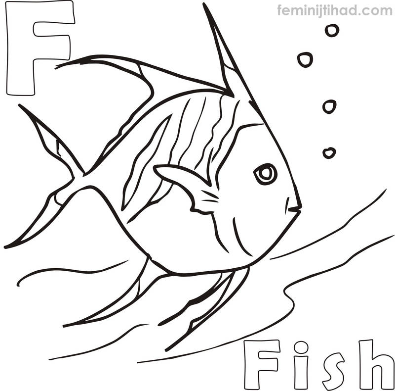 printable fish coloring pages