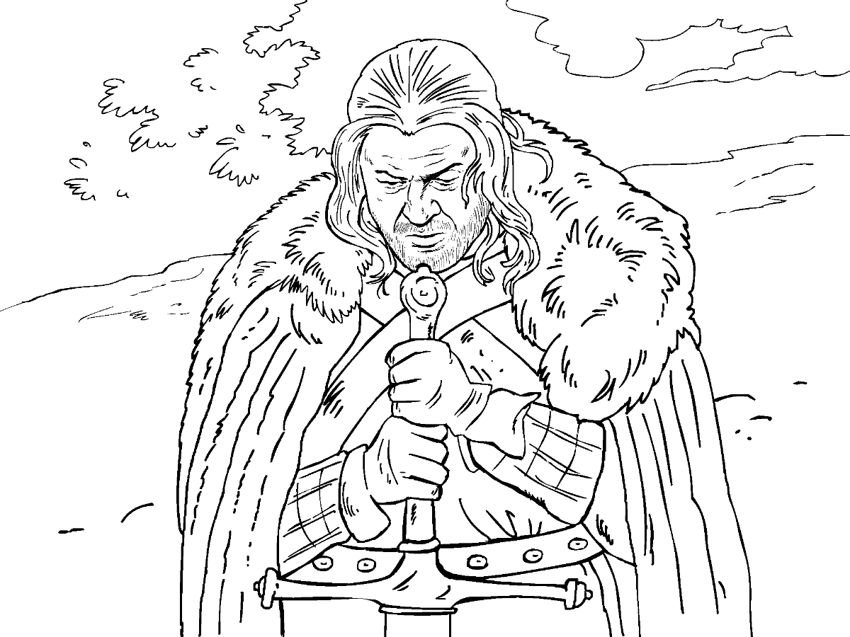 game of thrones coloring book pages