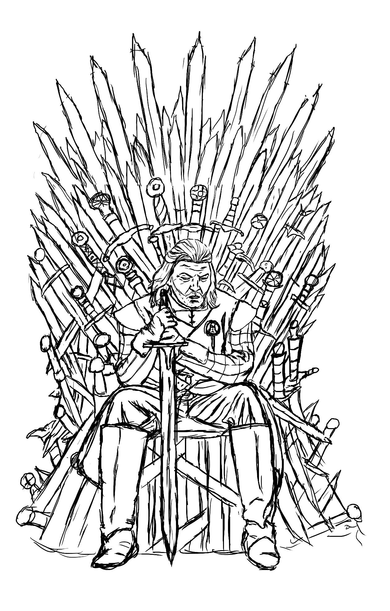 game of thrones coloring pages