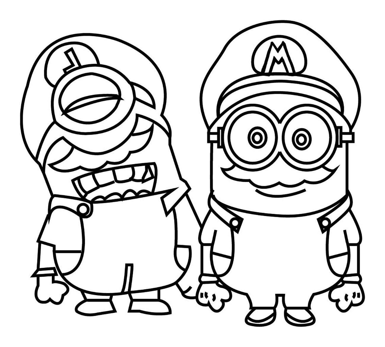 printable minion coloring pages