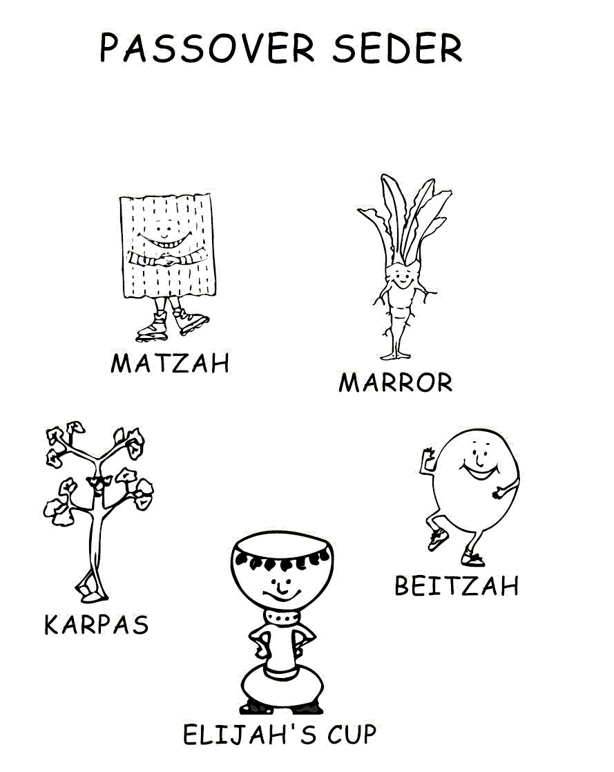 pesach coloring pages torah tots