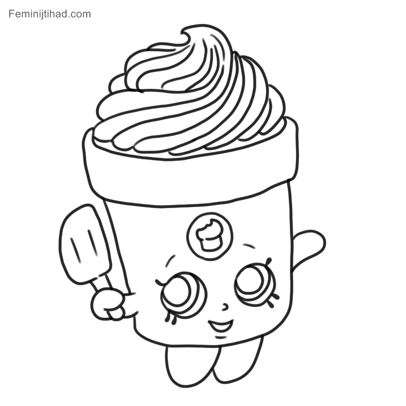 printable shopkins coloring pages