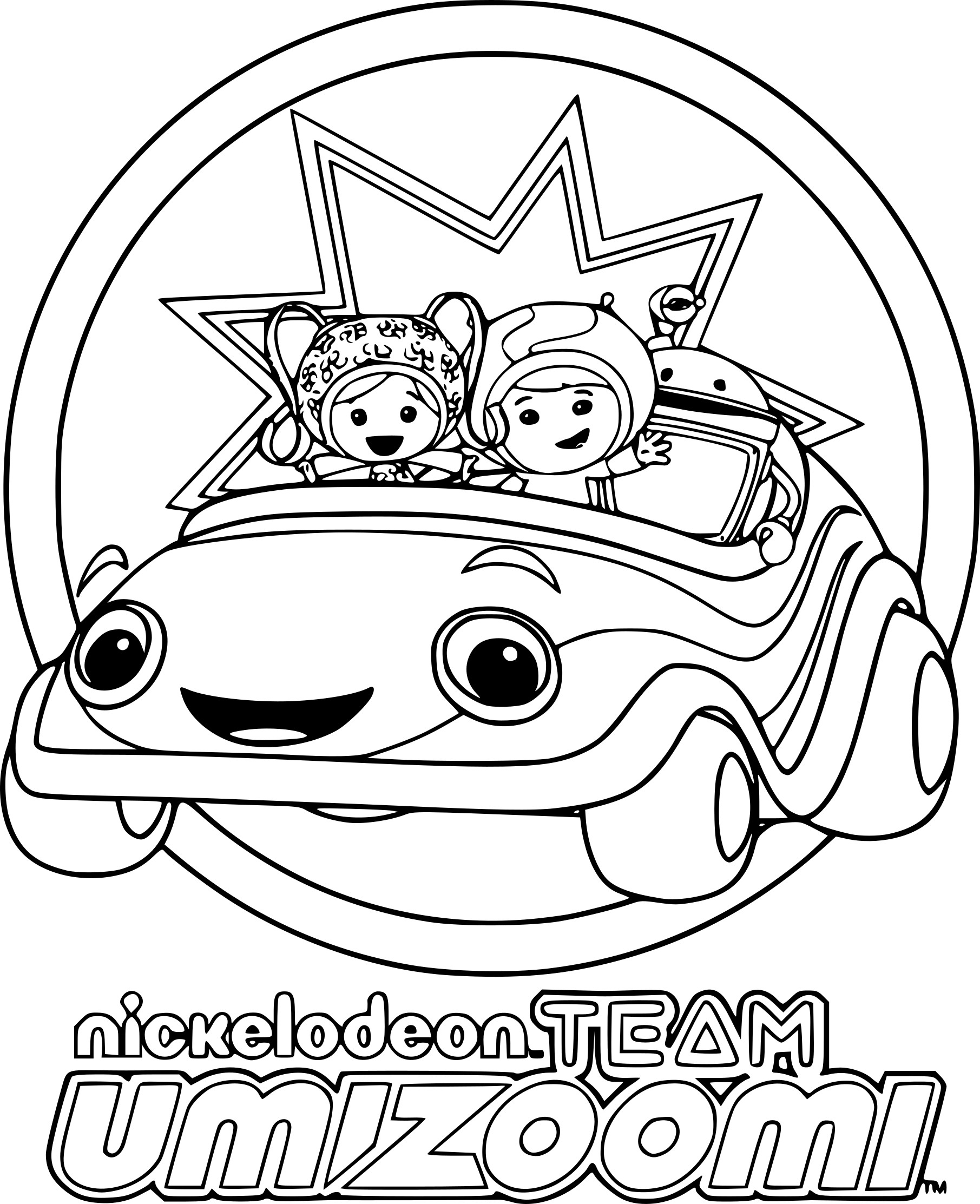 team umizoomi coloring pages printable