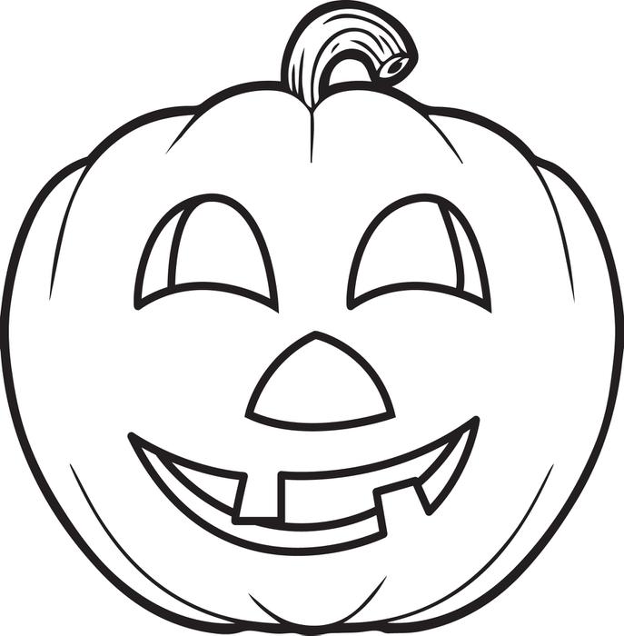 pumpkin coloring pages free