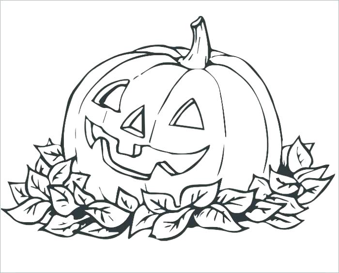 pumpkin faces coloring pages