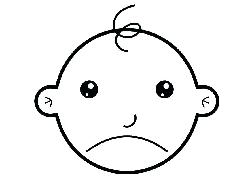 sad emoji coloring pages