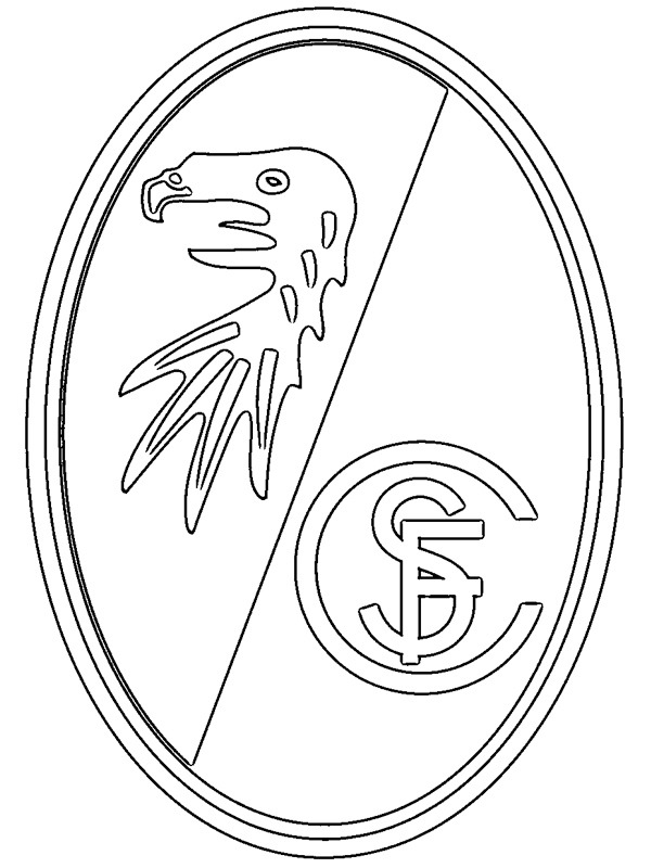 sc freiburg coloring pages