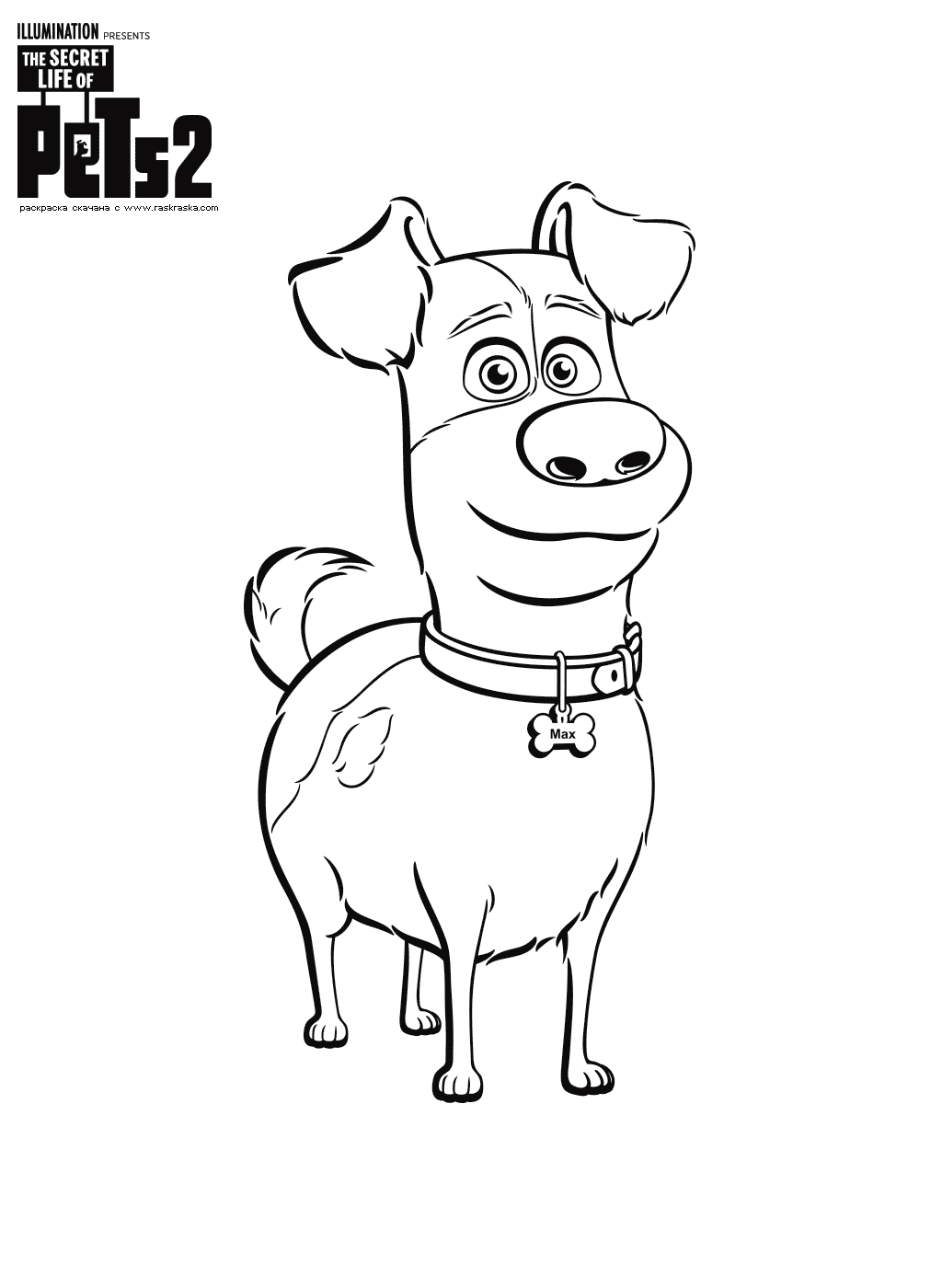 secret life of pets 2 coloring pages