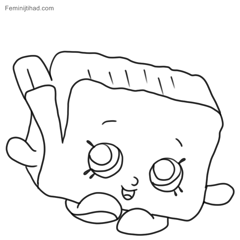 shopkins coloring pages seasion betsy butter