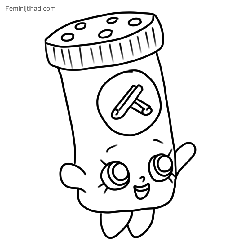 shopkins coloring pages season cinnamon sally