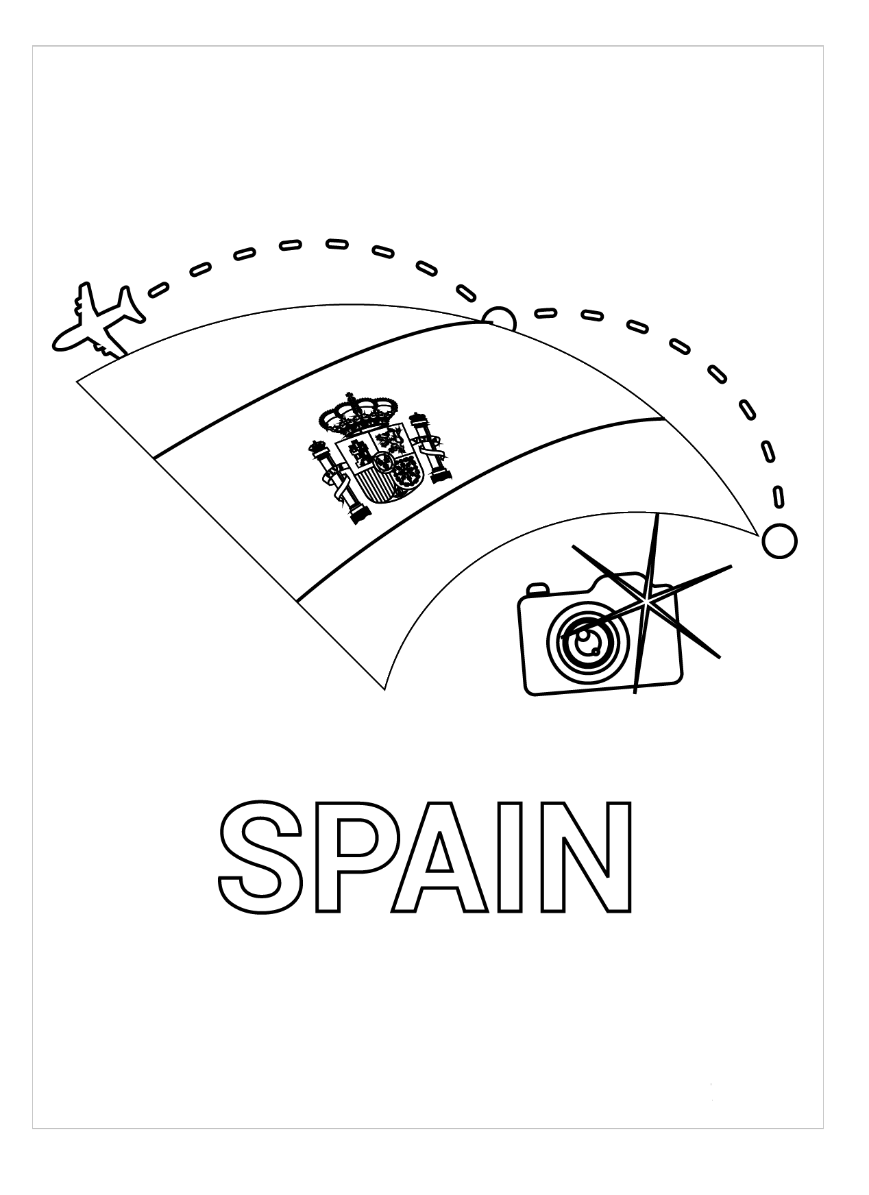 spanish coloring pages