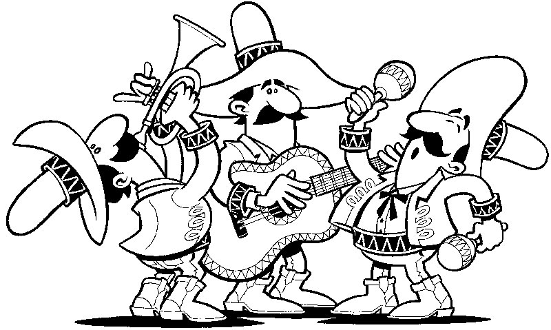 spanish culture coloring pages