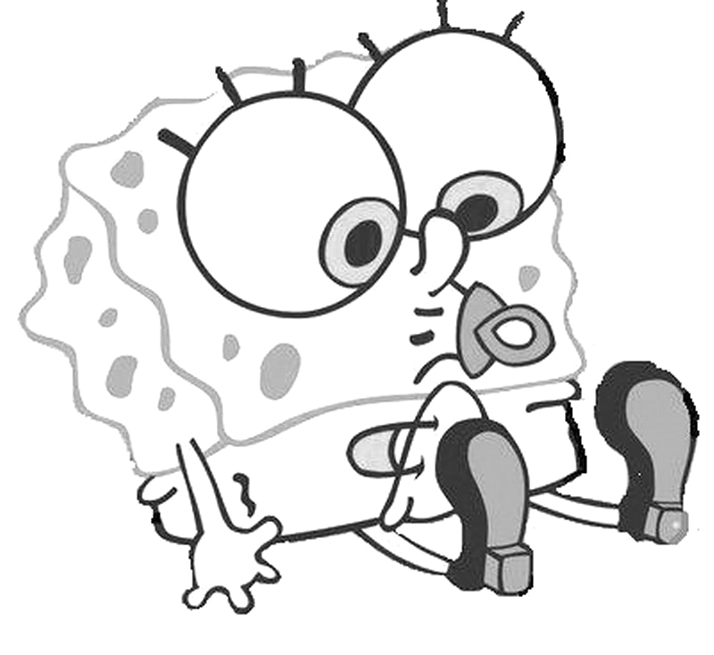 spongebob coloring pages printable free