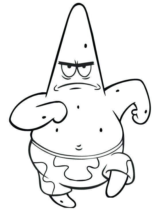 spongebob patrick coloring pages