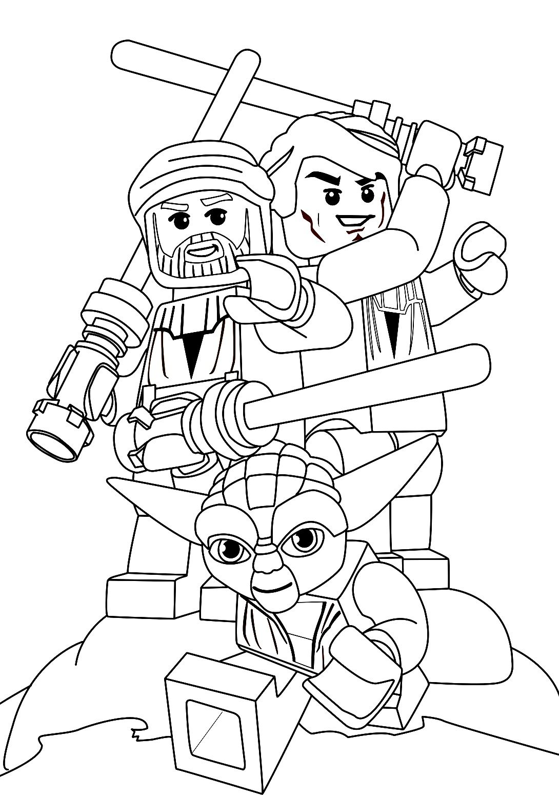 star wars lego coloring pages