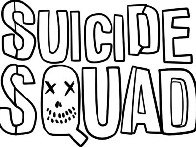 suicide squad coloring pages printable