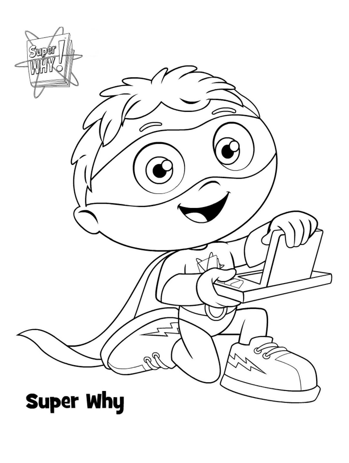 super why printable coloring pages