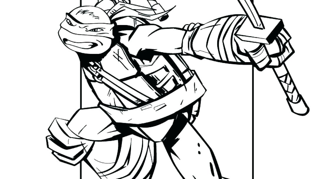 teenage mutant ninja turtles coloring pages donatello