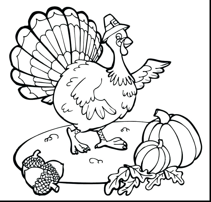 thanksgiving turkey coloring pages printables