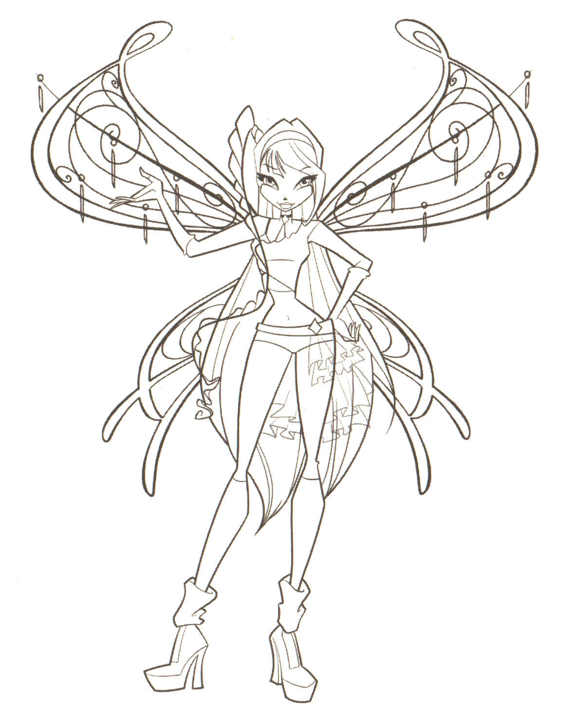 winx club coloring pages