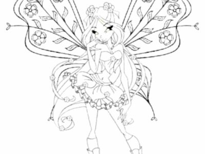 winx club trix coloring pages