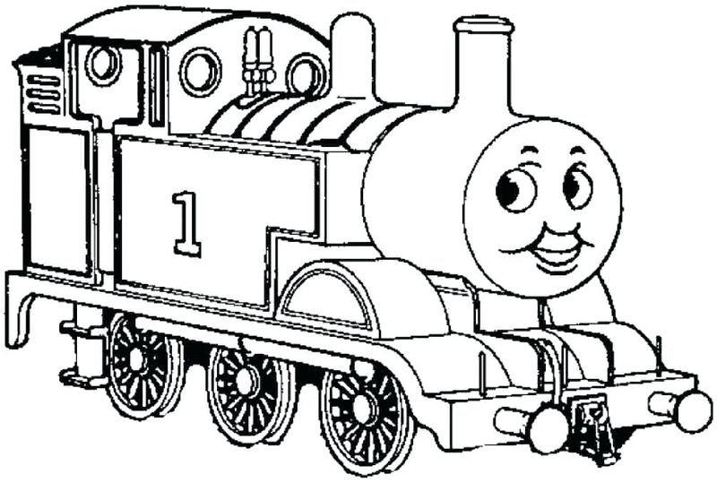 thomas the train christmas coloring pages