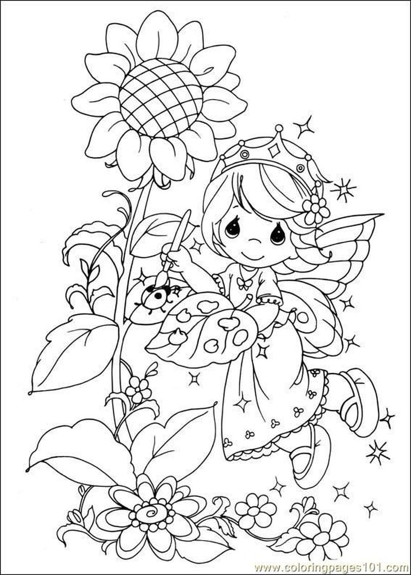 tree coloring pages kids