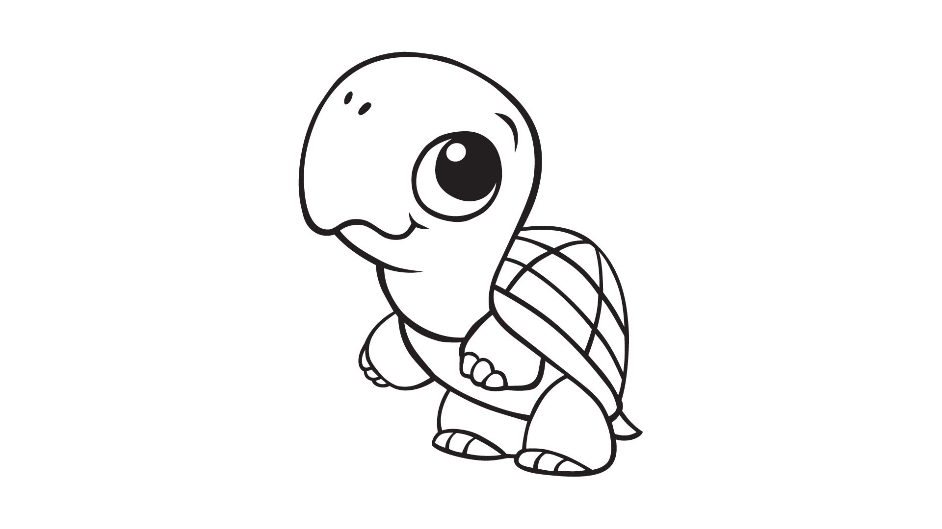 turtle coloring pages for kids