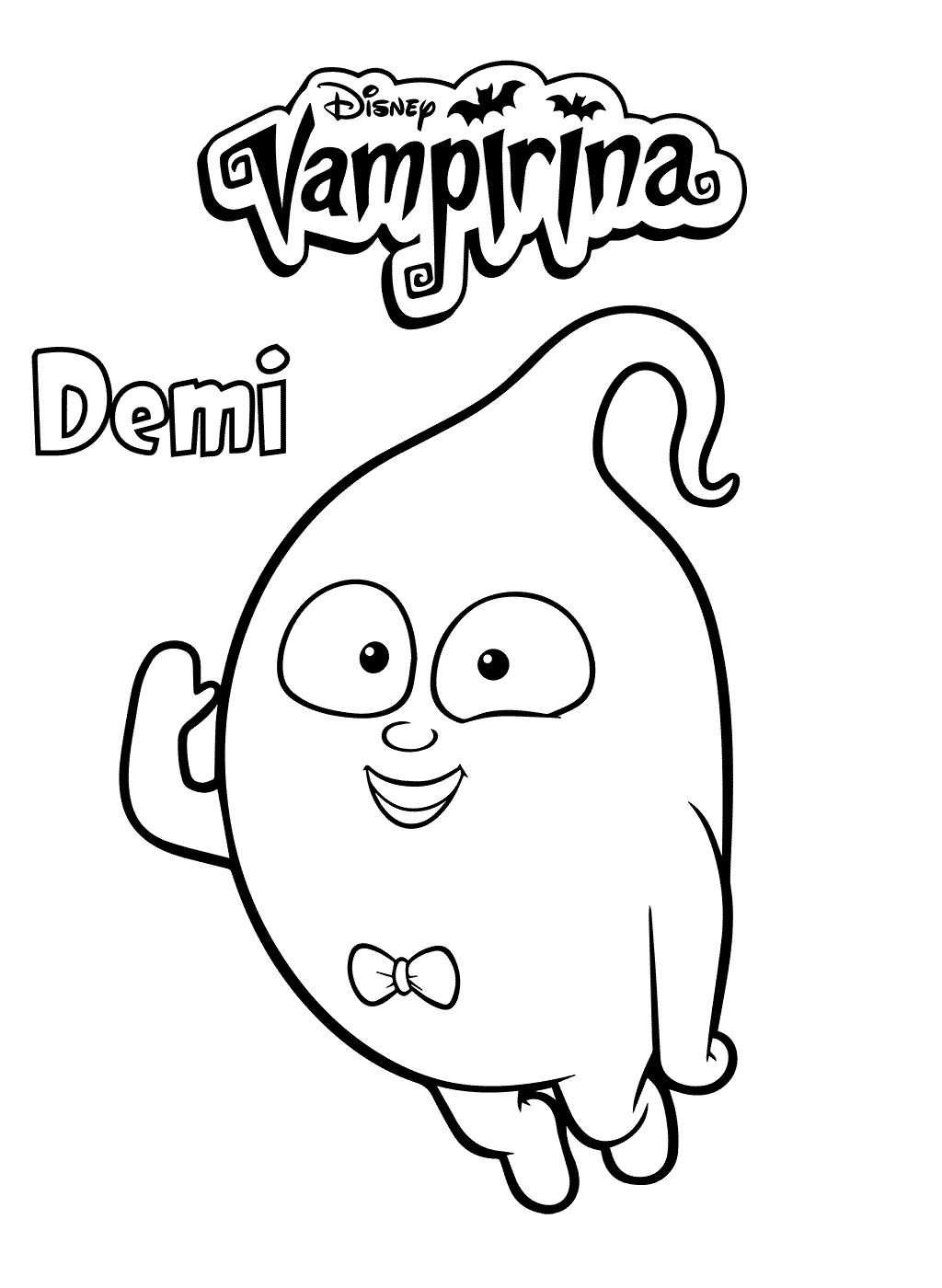 vampirina coloring pages printable