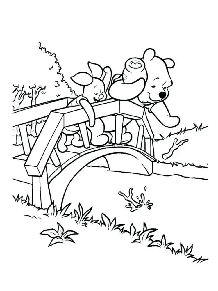 winnie the pooh coloring pages