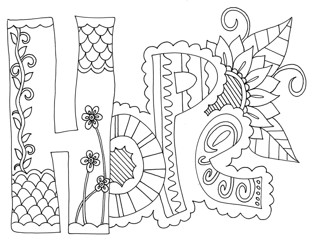 free printable swear word coloring pages