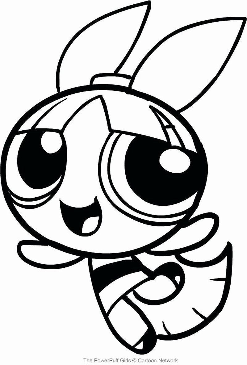 Bubbles Powerpuff Girls Coloring Pages Bubbles Powerpuff Girls Coloring Pages