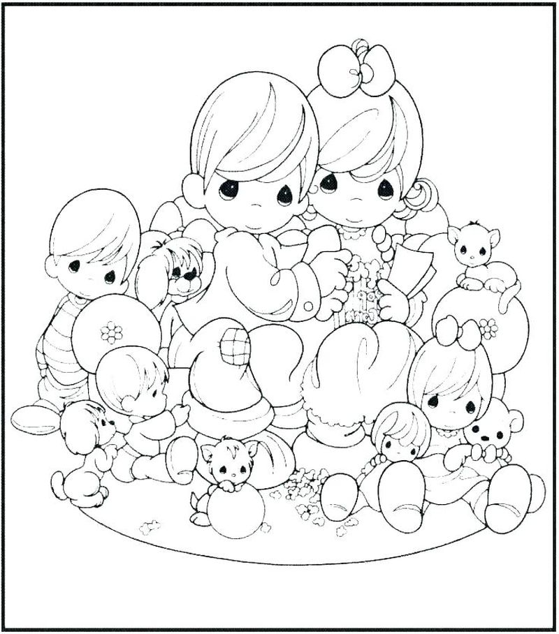 Precious Moments Happy Birthday Coloring Pages Precious Moments Happy Birthday Coloring Pages
