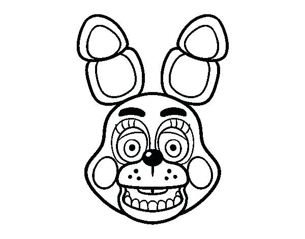 five nights at freddys coloring pages baby